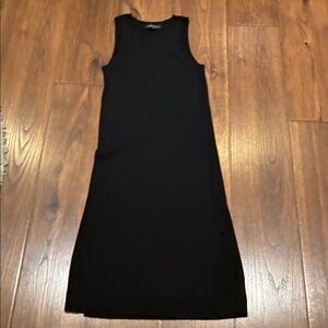 Banana Republic Classic Black Midi Dress